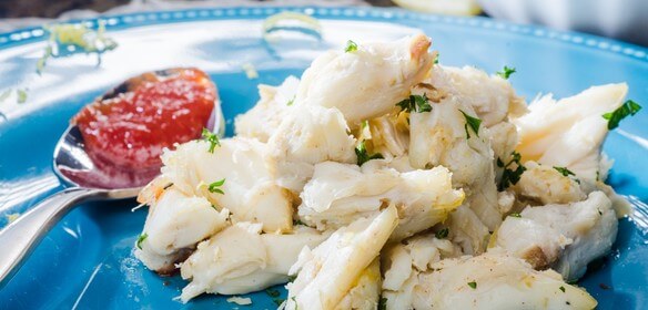 Jumbo lump crab meat